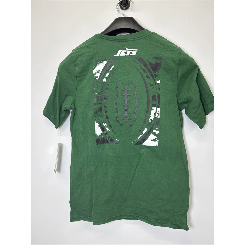 New York Jets T Shirt Boys) Green Authentic NFL Team Apparel NEW Youth XL (18/20